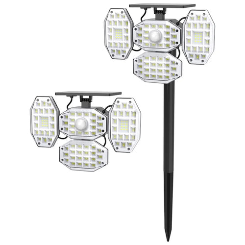 V88 Solar Light High Brightness Outdoor Garden Light Waterproof Lawn Lamp for Porch Yard Garage - LED - 1
