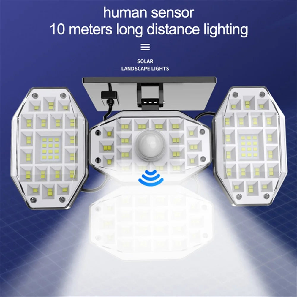 V88 Solar Light High Brightness Outdoor Garden Light Waterproof Lawn Lamp for Porch Yard Garage - LED - 6
