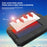 V95 Solar Powered Street Light 4 Gears Human Sensor Lamp with Remote Control - 87-LED - 3