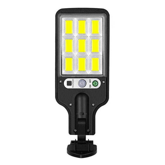 616-4 Outdoor Solar LED Light PIR Motion Sensor Garden Light Wall-Mounted Street Lamp with 3 Lighting Modes - 1