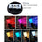 N230 2Pcs Torch Shape Outdoor Solar Light Waterproof Garden Yard Wall Mount LED Street Lamp - Dual Color - 3