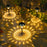 CIS-57453A 4Pcs / Set Stainless Steel Solar Stake Light IP65 Waterproof Garden Lamp for Lawn Patio Yard - 7