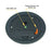 CIS-57454 6Pcs / Set IP65 Waterproof Garden Stake Light Solar Powered LED Lamp for Patio Yard Lawn - Warm White Light - 3