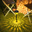 CIS-57454 2Pcs / Set Outdoor Garden Stake Solar Light IP65 Waterproof Lamp Walkway Path Yard Patio Decor - Warm White Light - 6