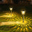 CIS-57454 2Pcs / Set Outdoor Garden Stake Solar Light IP65 Waterproof Lamp Walkway Path Yard Patio Decor - Warm White Light - 7