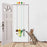 Funny Swing Toy for Cats with Elastic Rope Stick On Hanging Interactive Kitten Teaser ST - Owl - 6