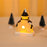 10Pcs Christmas Village Scene Set Battery Operated LED Light Up Holiday Decorations Xmas Winter Home Decor - Style C - 5
