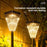 DS023 Solar Powered Garden LED Lamp Patio Yard Lawn Light with 3 Color Temperature - 4