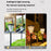 DS023 Solar Powered Garden LED Lamp Patio Yard Lawn Light with 3 Color Temperature - 5