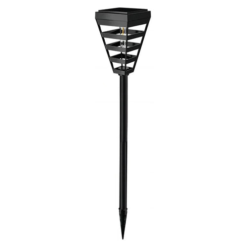 DS026 3000K Solar Lawn Light Waterproof 200LM Garden LED Stake Lamp for Home Patio Yard (Warm Light) - 1
