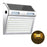 DS138 Solar Power Lights Indoor Outdoor IP65 Waterproof Lighting Lamp Wall-Mounted Light - Warm Light - 1