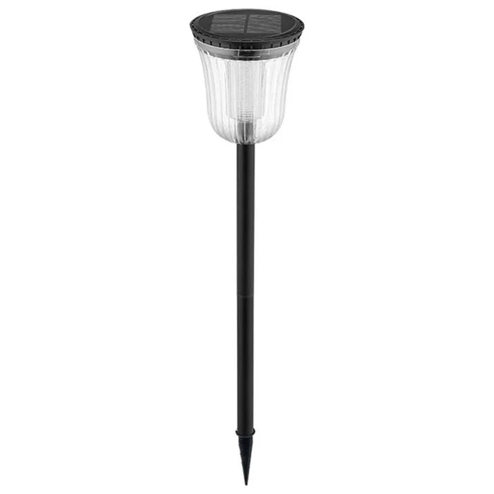 DS701 Solar Powered Garden LED Lamp Patio Yard Lawn Light with White Light + Warm Light - 1