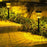 DS701 Solar Powered Garden LED Lamp Patio Yard Lawn Light with White Light + Warm Light - 7