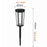 DS019 Hexagonal Hollow-Out Solar Powered Stake LED Lamp Home Yard Lawn Light with Warm Light+RGB - 6