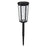 DS019 Hexagonal Leaf Hollow-Out Home Yard Lawn Light Solar Powered Stake LED Lamp with Warm Light+RGB - 1