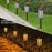 DS019 Hexagonal Leaf Hollow-Out Home Yard Lawn Light Solar Powered Stake LED Lamp with Warm Light+RGB - 3