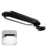 DS018 Solar Powered LED Motion Sensor Outdoor Wall Light Home Fence Garden Illuminating Lamp - White Light / Black - 1