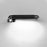 DS018 Solar Powered LED Motion Sensor Outdoor Wall Light Home Fence Garden Illuminating Lamp - White Light / Black - 2