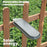 DS018 Solar Powered LED Motion Sensor Outdoor Wall Light Home Fence Garden Illuminating Lamp - White Light / Black - 6