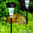 DS001 4PCS Solar Powered Home Lawn LED Lamp Waterproof Garden Decoration Light with Stake - White Light - 2