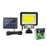 jl-188 Split Solar Wall Lamp Human Sensor Night Light with Remote Control - 117COB - 1