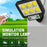 jl-188 Split Solar Wall Lamp Human Sensor Night Light with Remote Control - 117COB - 2