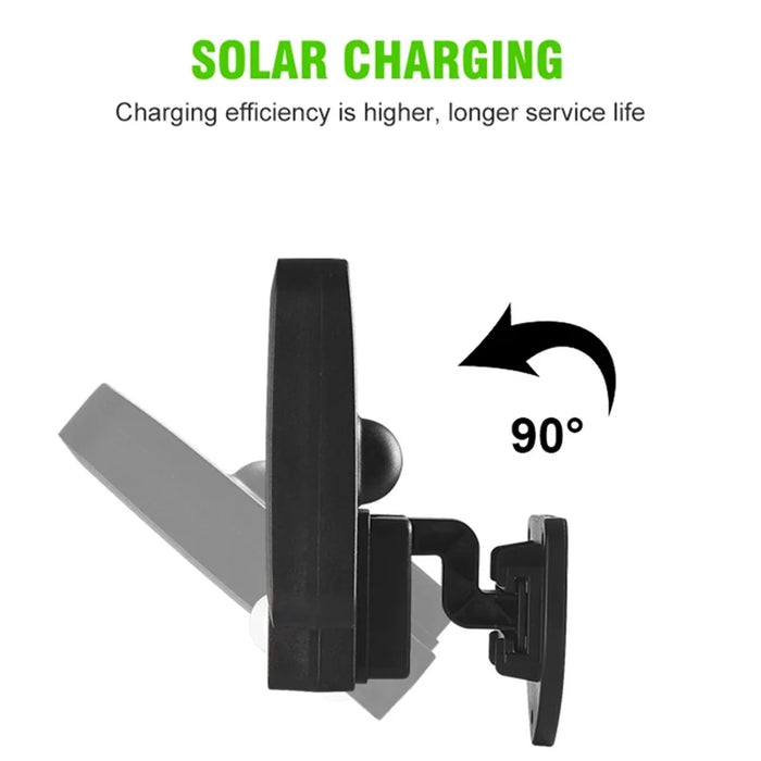 jl-188 Split Solar Wall Lamp Human Sensor Night Light with Remote Control - 117COB - 6