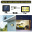 jl-159 Split PIR Motion Sensor Solar Light Outdoor Wall Mounted Night Light for Garden, Yard - 100COB / 1-Grid - 5