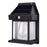 JL-888 Solar Induction Wall Lamp Outdoor Tungsten Night Light with 3RD Gear Mode - Black - 1