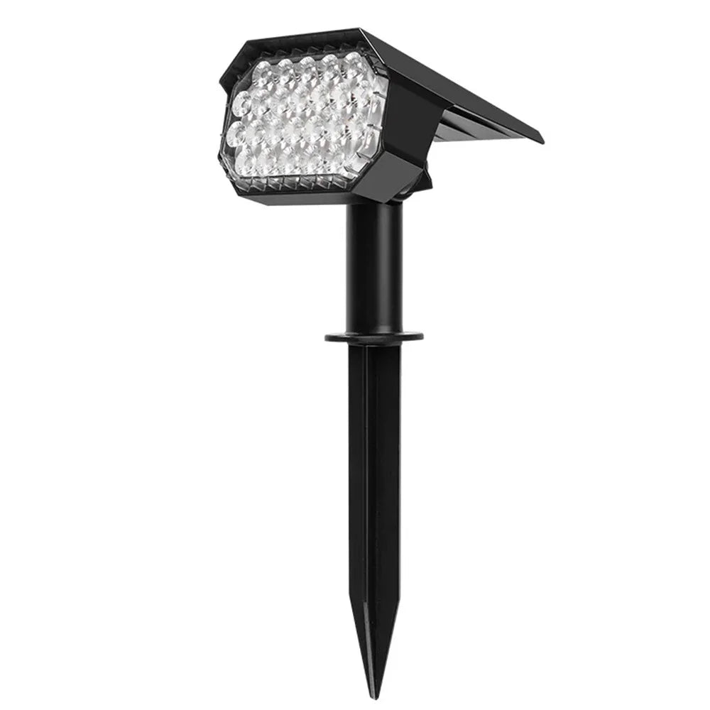 YH0528 4Pcs Solar Powered Landscape Light Lawn Ground Lamp for Outdoor Garden - 1