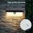 YH0617-PIR Outdoor Solar Power Light Sensing Wall Lamp PIR Induction Waterproof Garden Yard Light - White Light - 4