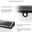 YH0617-PIR Outdoor Solar Power Light Sensing Wall Lamp PIR Induction Waterproof Garden Yard Light - White Light - 6