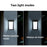 YH0619-PIR Outdoor Solar Motion Sensing Wall Lamp Waterproof Garden Yard Light - White Light - 4