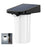 YH0620-PIR Solar Human Body Sensing Wall Lamp Waterproof Outdoor Garden Yard Light - White Light - 1
