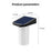 YH0620-PIR Solar Human Body Sensing Wall Lamp Waterproof Outdoor Garden Yard Light - White Light - 7