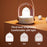 YPH-0119 Portable Pet LED Light Bluetooth-compatible Music Box 3D Night Light - Dinosaur - 3