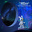 YPH-0125 Bedroom Atmosphere Light Space Rabbit Astronaut Projector Lamp, Battery Powered - 4