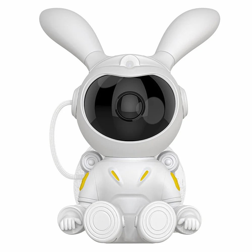 3W Bedside USB Night Light Moon Rabbit Laser Atmosphere Projection Lamp - 1
