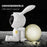 3W Bedside USB Night Light Moon Rabbit Laser Atmosphere Projection Lamp - 4