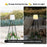 YH2401 Outdoor Solar Lights with Plant Stands Waterproof Garden Balcony Decorative Lamp - 2