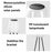 YH2401 Outdoor Solar Lights with Plant Stands Waterproof Garden Balcony Decorative Lamp - 7
