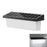 YH0617 Solar Powered Outdoor Waterproof Fence Light Wall Lamp for Garden Yard - White Light - 1
