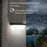 YH0617 Solar Powered Outdoor Waterproof Fence Light Wall Lamp for Garden Yard - White Light - 3