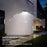 YH0609-PIR Solar-Powered Motion Sensor LED Wall Light, Stainless Steel Patio Outdoor Perimeter Courtyard Lamp - Warm White - 2