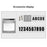 YH1101 Solar House Numbers Light Waterproof Outdoor White Light Address Sign Plaque Lamp - Black - 7