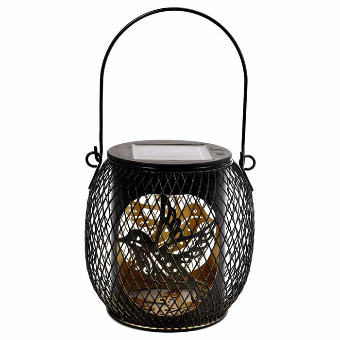 Iron Solar LED Light Hollow-Out Lamp Waterproof Garden Hanging Projection Light (CE, RoHS, FCC) - Bird - 1