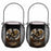 2PCS Waterproof Garden Iron Solar LED Lights Hollow-Out Lamps Hanging Projection Lights (CE, RoHS, FCC) - Bird - 1