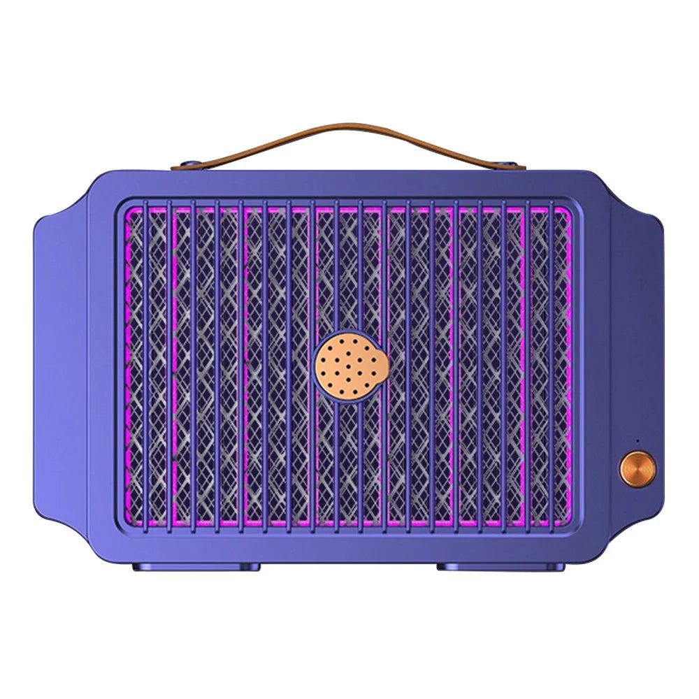 YC-1 Electric Bug Zapper 2000mAh USB Rechargeable Mosquito Trap Fly Killer Lamp - Blue - 1