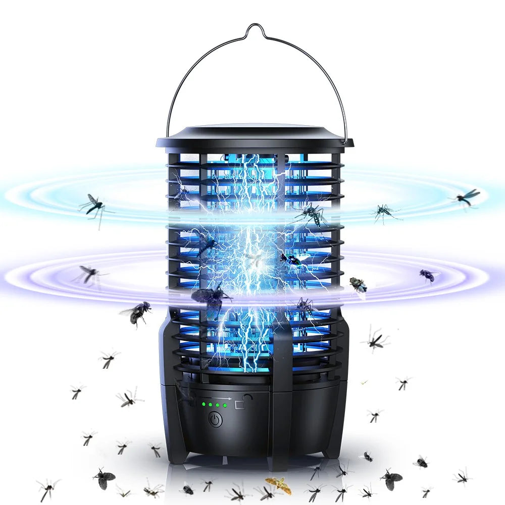 J08 Electric Mosquito Killer Lamp Waterproof Detachable Mosquito Zapper Outdoor Camping Light - 1