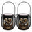 TY-HD01 2PCS Garden Solar LED Lights Hollow-Out Lamps Hanging Projection Iron Lights - Bird - 1